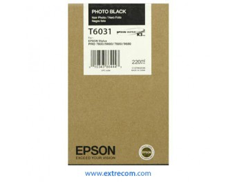 Epson T6031 negro foto original