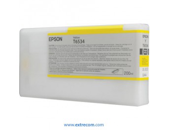 Epson T6534 amarillo original