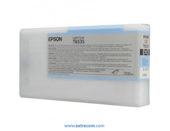 Epson T6535 cian claro original