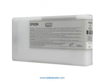 Epson T6537 negro claro original