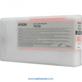 Epson T6536 magenta vivo claro original