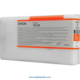 Epson T653A naranja original