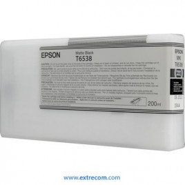 Epson T6538 negro mate original