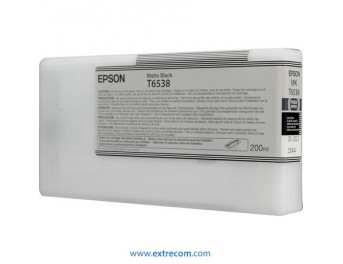 Epson T6538 negro mate original