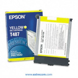 Epson T487 amarillo original