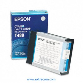 Epson T489 cian claro original