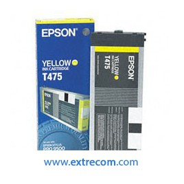 Epson T475 amarillo original
