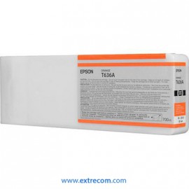 Epson T636a naranja original