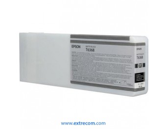 Epson T6368 negro mate original