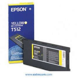 Epson T512 amarillo original