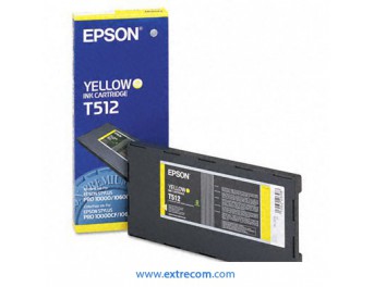 Epson T512 amarillo original