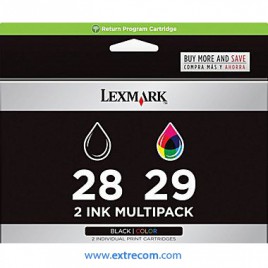 Lexmark 28 + 29 pack original