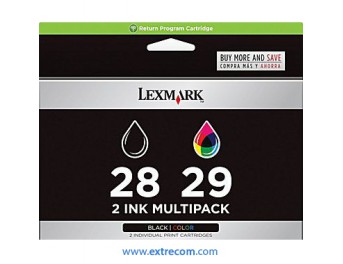 Lexmark 28 + 29 pack original