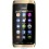 Nokia Asha 308 Dual Black gold