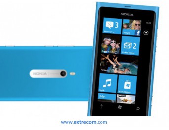 nokia lumia 800 azul libre