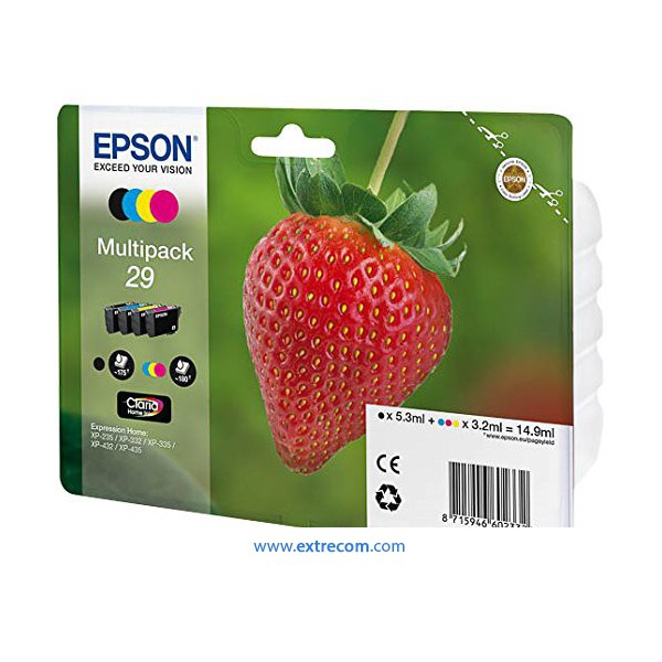 Epson 29 pack 4 colores original - Extrecom Consumibles