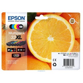 Epson 33 Multipack XL 4 colores + negro foto