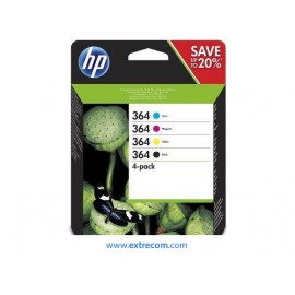 HP 364 pack 4 colores original