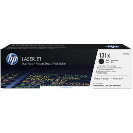 HP 131XD pack negro original