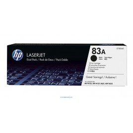 HP 83D pack 2 negro original