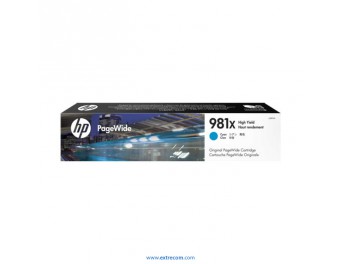 HP 981X cian original