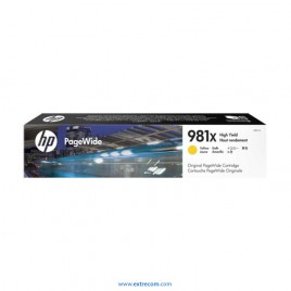 HP 981X amarillo original