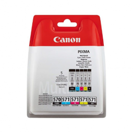 Canon CLI-571/PGI-570 pack 5 unidades original