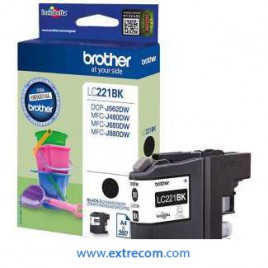 Brother LC221BK Negro