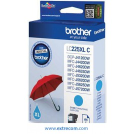 Brother LC225XLC cian original