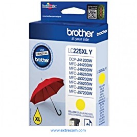 Brother LC225XLY amarillo original