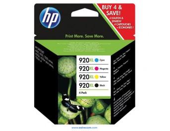 HP 920 XL pack 4 colores original