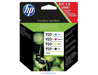 HP 920 XL pack 4 colores original