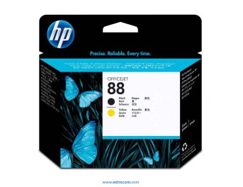 HP 88 cabezal negro / amarillo original