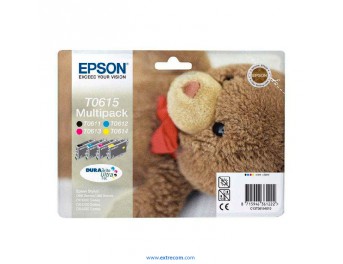 Epson T0615 pack 4 colores original