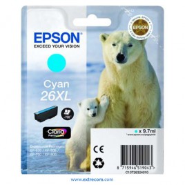 Epson 26 XL cian original