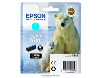 Epson 26 XL cian original