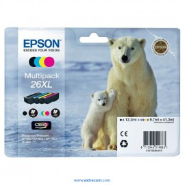 Epson 26 pack 4 colores original