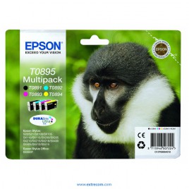 Epson T0895 pack 4 colores original