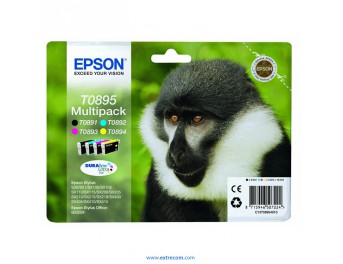 Epson T0895 pack 4 colores original