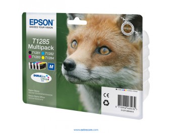Epson T1285 pack 4 colores original