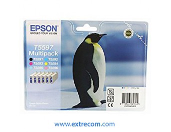Epson T5597 pack original 6 colores