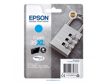 Epson 35 XL cian original