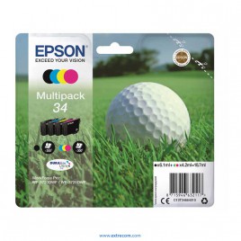 Epson 34 pack 4 colores original