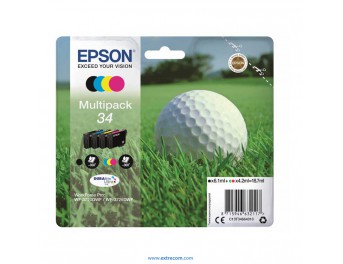 Epson 34 pack 4 colores original