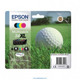 Epson 34 XL pack 4 colores original