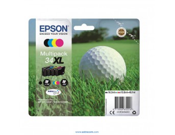 Epson 34 XL pack 4 colores original