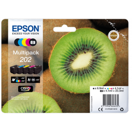 Epson 202 pack 5 colores original