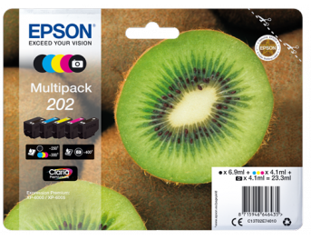 Epson 202 pack 5 colores original