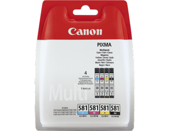 Canon CLI-581 pack 4 unidades original