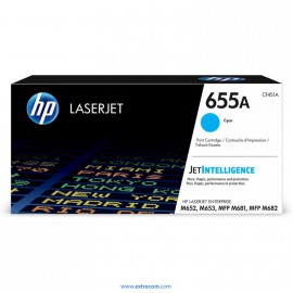 HP 655A cian original